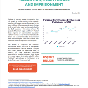 MIGRATION, REMITTANCES AND IMPRISONMENT